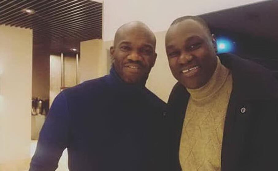 suazo e mboma insieme a milano (foto instagram)