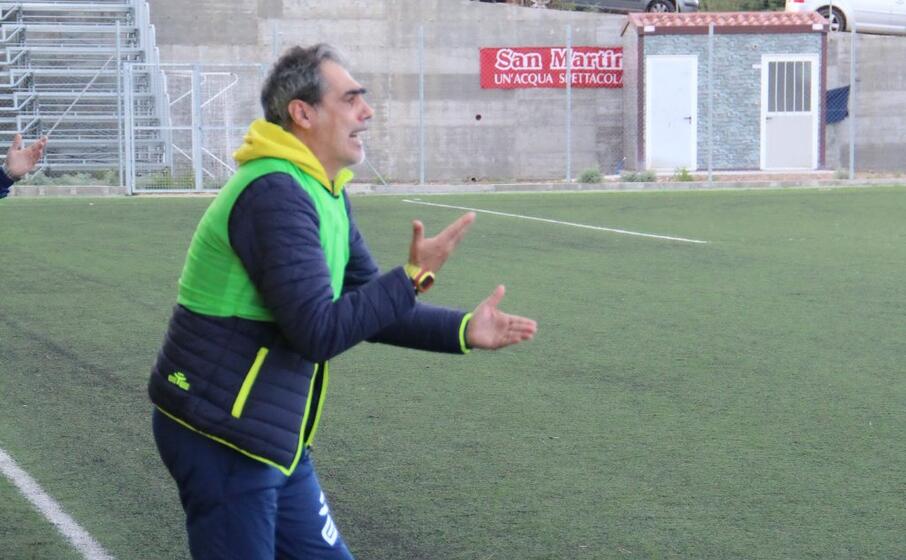 marco piras allenatore dell arbus (foto l unione sarda andrea serreli)