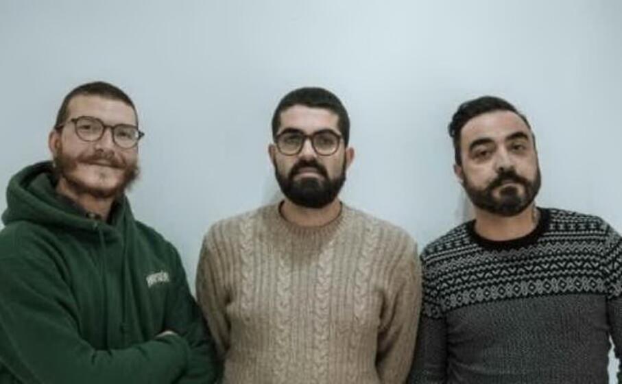 tre artisti a destra michele rum (foto concessa)