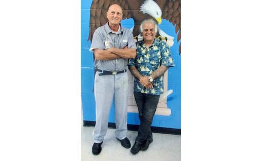 Chico Forti e Roberto Fodde (foto inviata dall'intervistato)
