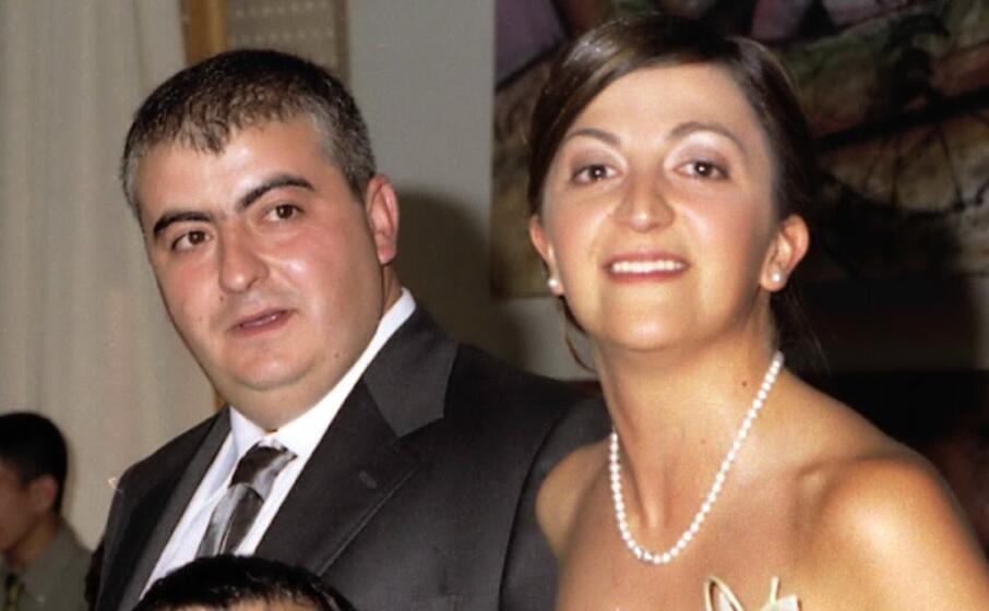 francesco rocca e dina dore il giorno del matrimonio (archivio l unione sarda locci)