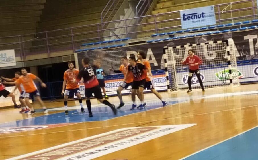 la verdeazzurro sassari sul campo del romagna (foto v chessa)