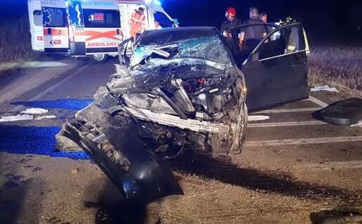 Un incidente sulla Statale 126, all'altezza di Guspini (archivio L'Unione Sarda)