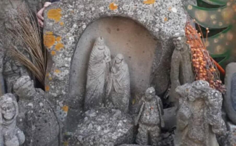 il presepe (l unione sarda foto pintori)