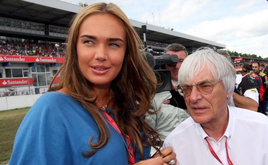 tamara ecclestone col padre bernie (ansa buettner)