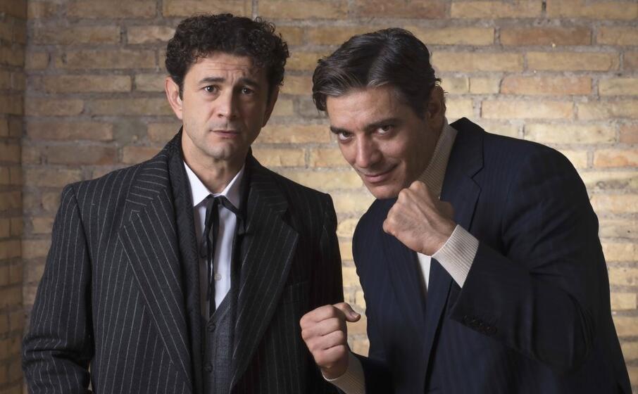 vinicio marchioni e giuseppe zeno (foto lanzetta capasso)