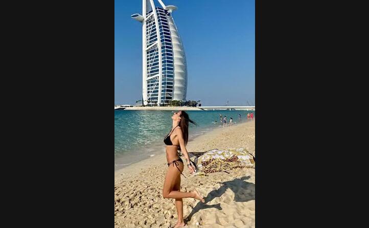 elisabetta gregoraci a dubai (foto instagram)