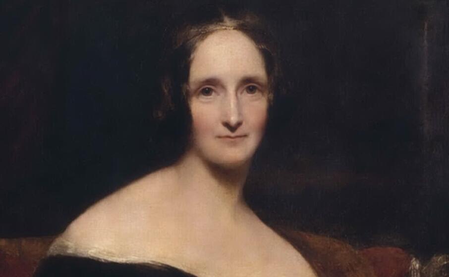 mary shelley in un ritratto di richard rothwell