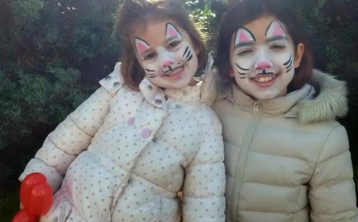 giada ed eleonora pronte per festeggiare insieme il natale