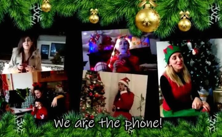 gli auguri di natale del virtual team amazon debora marcella martina tiziana patrizia e veronica