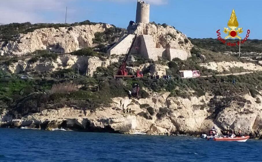 i soccorsi (foto vigili del fuoco)