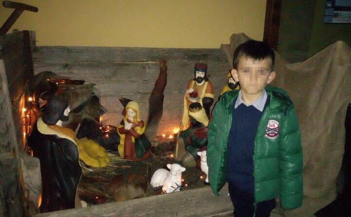 simonpietro e il presepe sul carretto de la curatoria di suelli