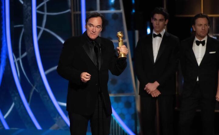 quentin tarantino fa il pienone a beverly hills