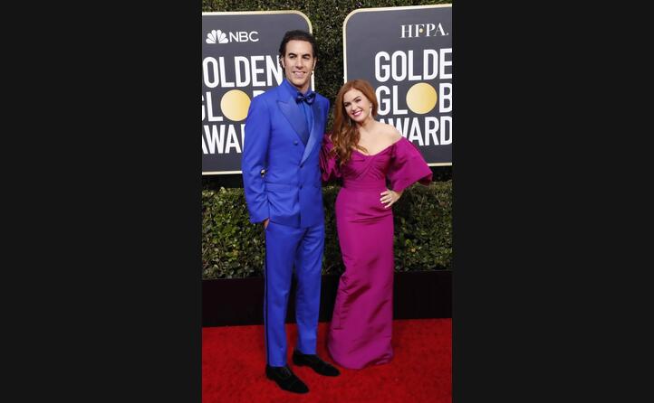 sacha baron cohen e la moglie isla fisher