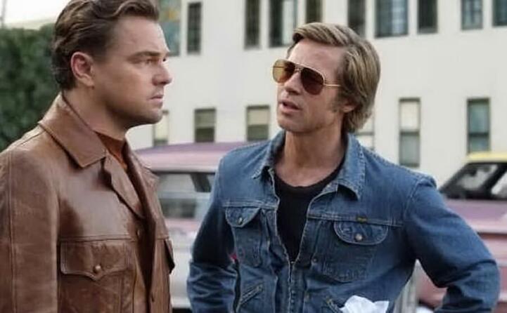 leonardo dicaprio e brad pitt in c era una volta a hollywood