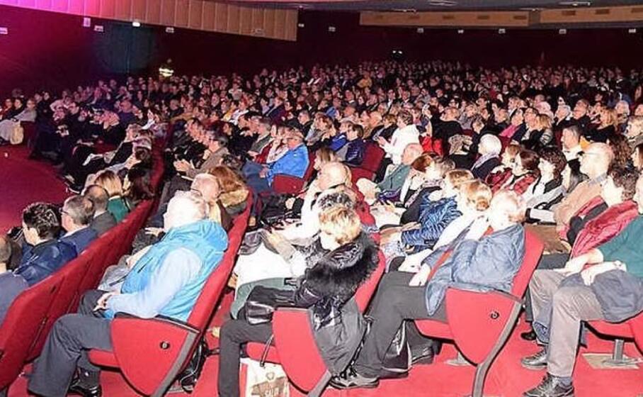 gli spettatori presenti all auditorium