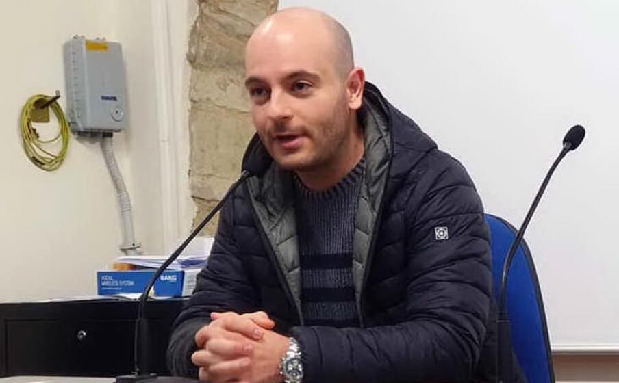 il sindaco di ussaramanna marco sideri (foto antonio pintori)