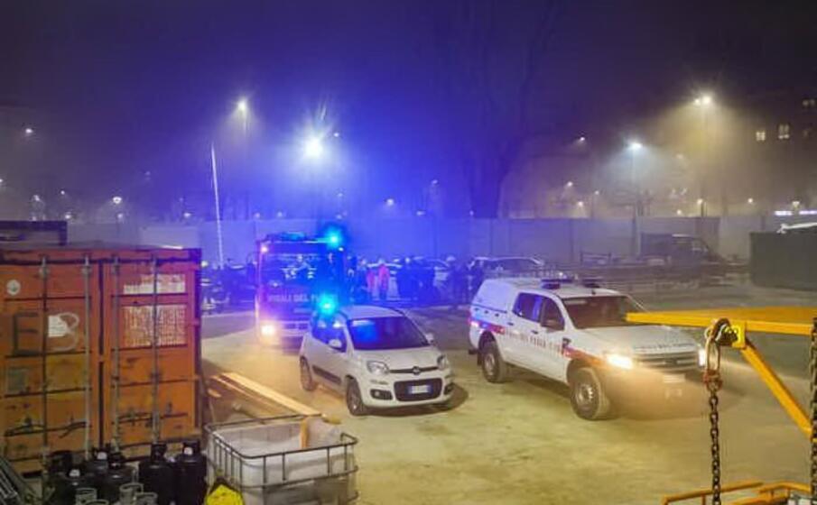 tragico incidente sul lavoro nel cantiere della m4 (ansa)