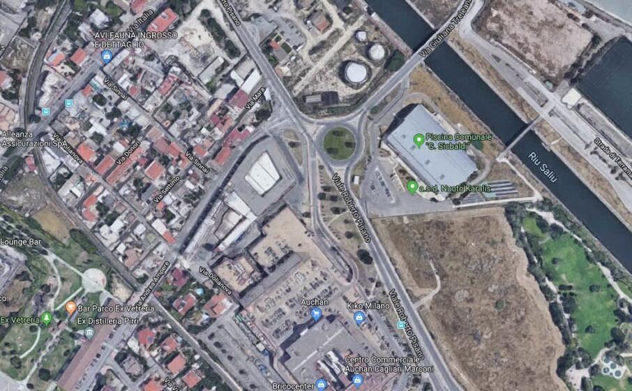 l area del centro commerciale marconi interessata dai lavori (foto google maps)