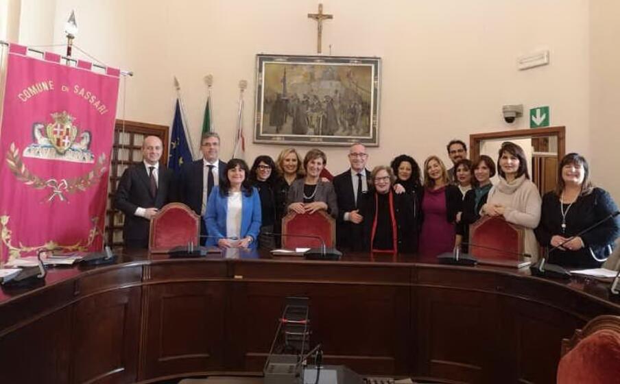 la commissione con il sindaco campus (foto ufficio stampa)
