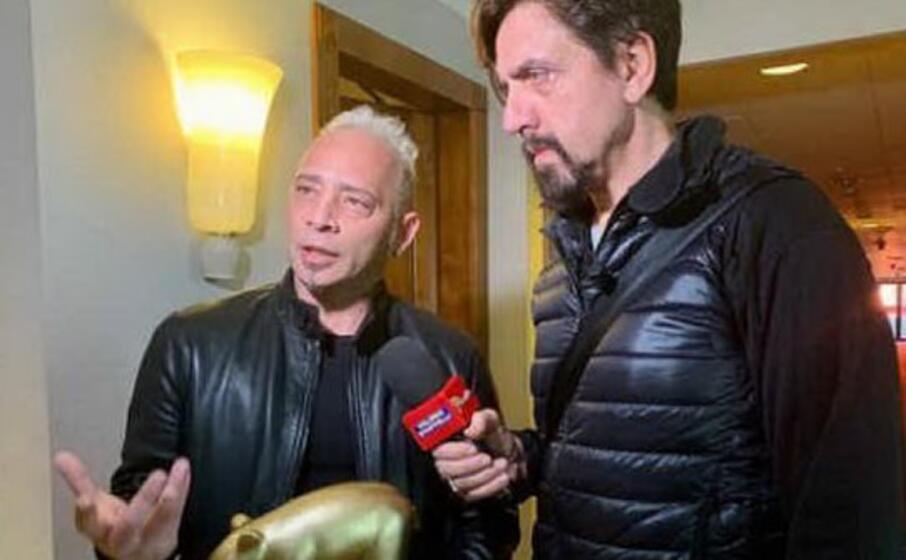 salvo veneziano e valerio staffelli (foto da frame video)