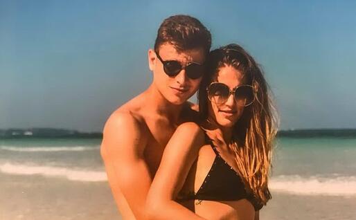 Barella e la sua Federica (da Instagram)