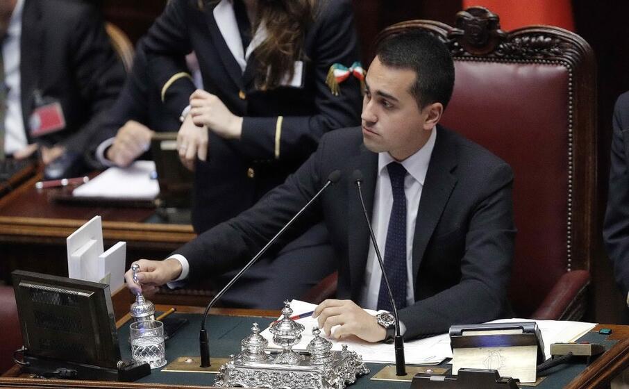 di maio in 10 foto nel 2013 quando era vicepresidente della camera (ansa lami)