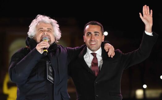 grillo e di maio (ansa di meo)