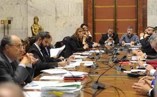 Incontro sul porto canale di Cagliari al ministero dello sviluppo economico (archivio L'Unione Sarda)
