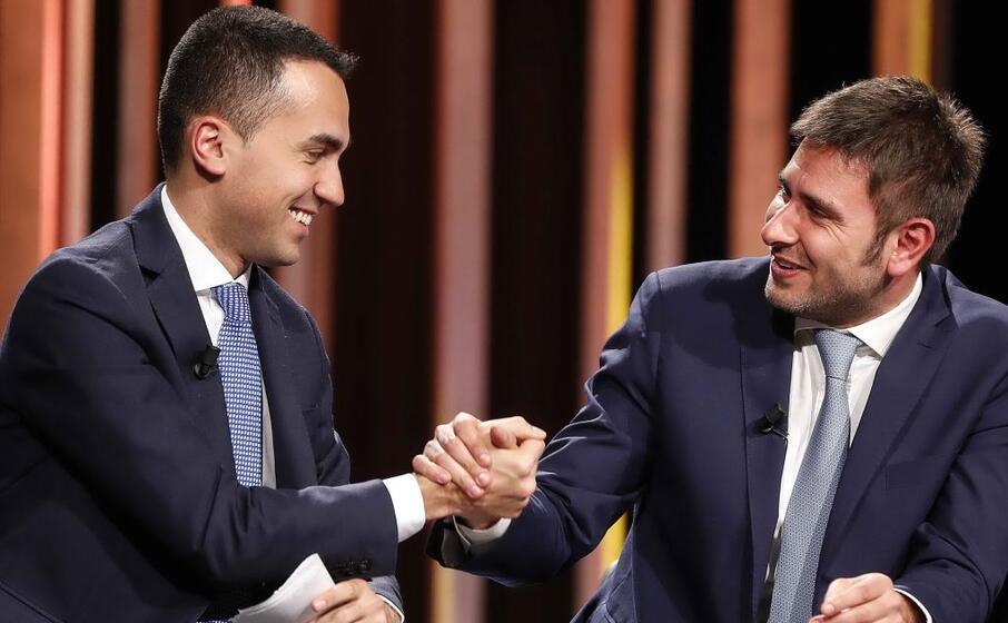 l amicizia con di battista (ansa antimiani)