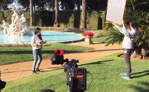 Sul set