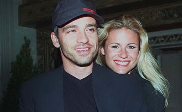 con l ex marito eros ramazzotti (archivio l unione sarda)