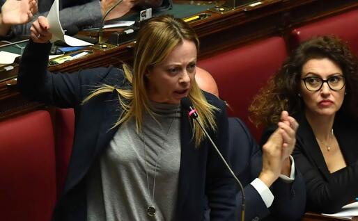 Giorgia Meloni (Ansa - Di Meo)