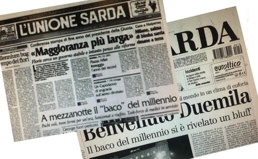 I titoli de L'Unione Sarda