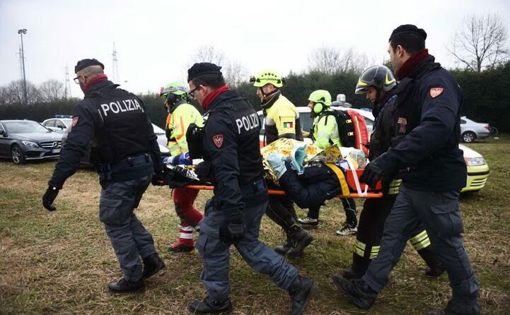 i soccorsi agli oltre 40 feriti