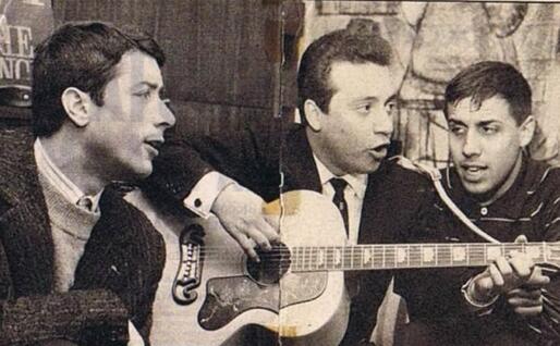 Con Celentano e Don Backy