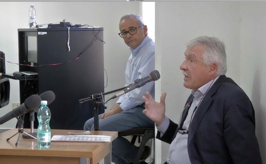 l audizione di giorgio mellis al processo quirra (foto ettore loi)