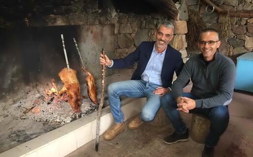 Emanuele Dessì dietro le quinte di Sardegna Verde