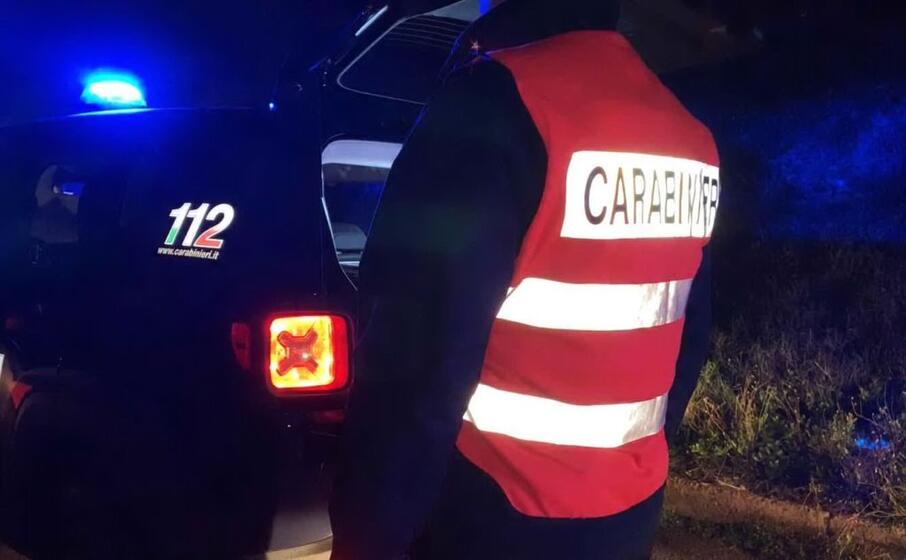 i carabinieri sul posto