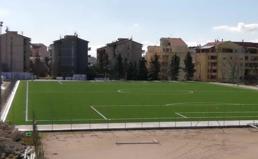 il nuovo impianto sportivo di monte rosello a sassari prossimo all inaugurazione (foto tellini)