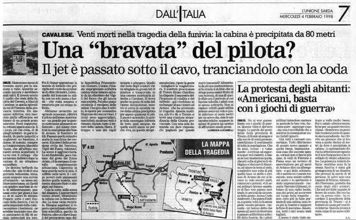 la notizia su l unione sarda
