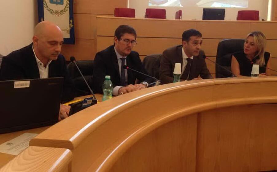 delegati eni in commissione (foto m pala)