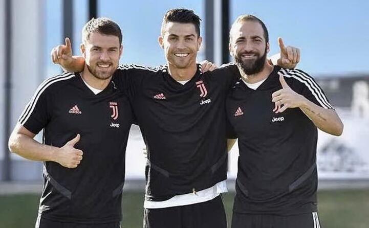 ramsey cristiano ronaldo e gonzalo higuain