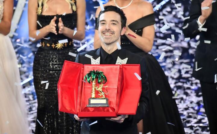 diodato sul palco dell ariston