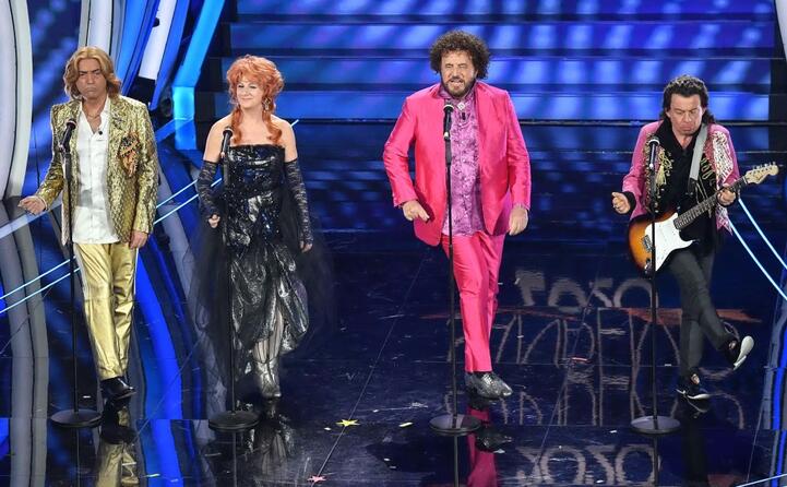 massimo ghini angela finocchiaro christian de sica e paolo rossi