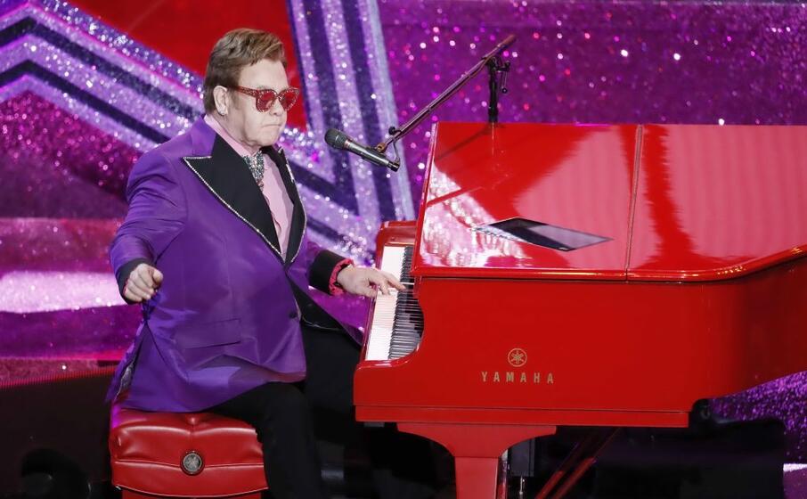 elton john migliore colonna sonora per rocketman (epa laurent)