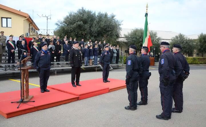 un momento della consegna