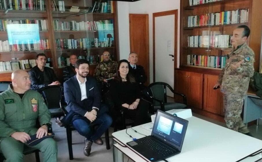 la visita (foto m5s)