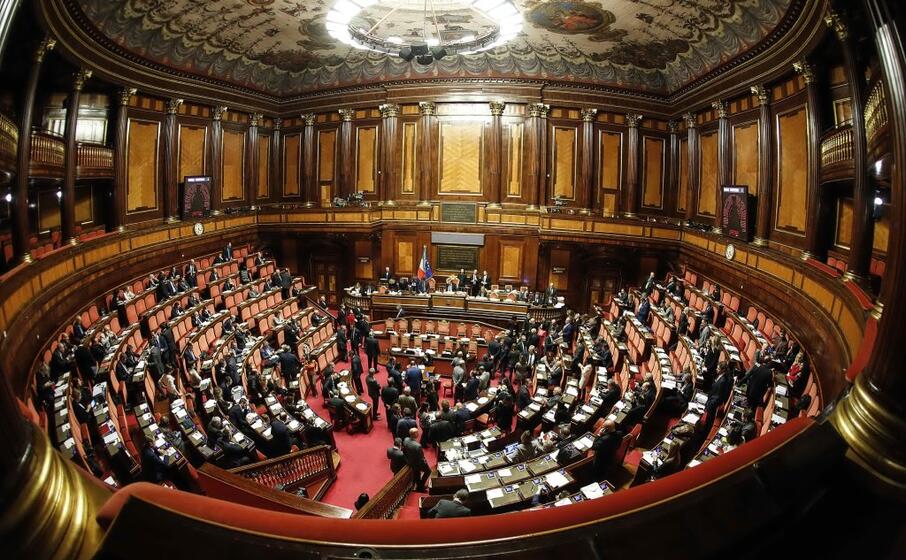 palazzo madama a roma (ansa)