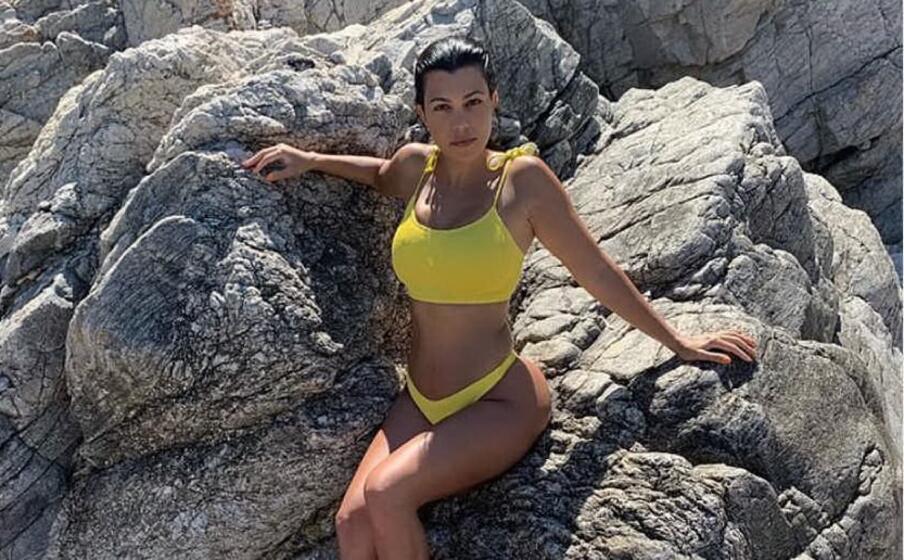 la foto postata dal kourtney kardashian